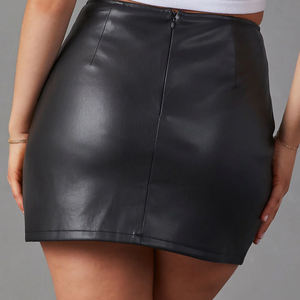 Faldas de Cuero para Mujer a Precio de Fábrica - Faldas de Moda OEM al por Mayor, Súper Ajustadas, Casuales, para la Calle y para Discoteca - Product Image 4