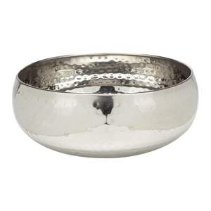 High quality polished metal stainless steel serving bowl long lasting <b>rust</b> resistant strong sturdy durable - Product Image 4