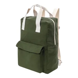 Rekan Recycled <b>Canvas</b> <b>Backpack</b> Sustainable Promotional Gadgets Eco-Friendly and Stylish - Product Image 1