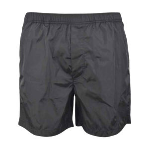 Short de gymnastique tendance pour hommes coupe-vent respirant en polyester et nylon 3M cordon réfléchissant décoration vintage anti-rides décontracté - Product Image 1