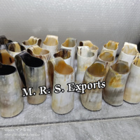 Mug en corne de vache de haute qualité avec fond en bois, fabriqué sur mesure, mug à boire en corne de vache viking, sans danger pour les aliments, aux prix les plus bas