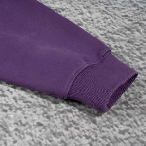 2025 automne/hiver 450g français Terry Vintage hommes et femmes Streetwear marque ensemble rétro surdimensionné hommes lavage à l'acide à capuche - Product Image 3