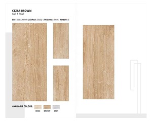 24x48in Calacatta Denim Carreaux de Porcelaine Brillante Mur et Sol 600x1200mm Egypte - Product Image 3