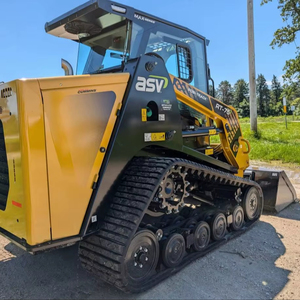 Livraison gratuite ASV RT-75 75hp 4ton Skid Steer Loader CE EPA approuvé Chargeur sur chenilles avec chargeur frontal Skid Steer Attachment - Product Image 1