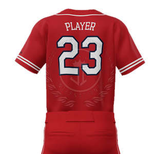 Último Diseño, Nuevo Estilo, Conjuntos de Uniformes de Béisbol Transpirables, Calidad Premium, Color Sólido, Colores Personalizados para Venta en Línea - Product Image 5