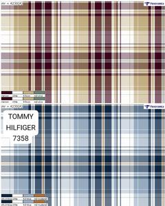 Tissu Oxford à carreaux et à rayures teint en fil de haute qualité pour garçons et filles - Matière de chemiserie tissée pour vêtements de plein air et de sport - Product Image 6