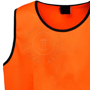Chalecos de Entrenamiento de Fútbol con Logotipo Personalizado a Precio Económico, Baberos de Alta Calidad 100% Poliéster Transpirable de Secado Rápido, Servicio OEM para Venta en Línea - Product Image 4