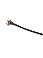 Kabel Harness LVDS Kustom dengan Konektor Pengunci Logam Dua Ujung dan Isolasi PVC untuk Layar LCD Industri dan Penggunaan Peralatan Rumah Tangga