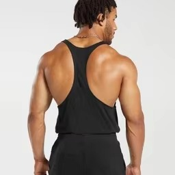 Camisetas de gimnasio OEM para hombre, camisetas sin mangas para gimnasio, ropa deportiva con tirantes, culturismo, Fitness, hombres, moda personalizada, algodón Spandex - Product Image 4