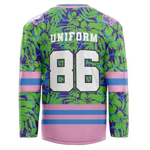 Uniforme de equipo de hockey sobre hielo para adultos de secado rápido y traje de entrenamiento con serigrafía para partidos y prácticas - Product Image 2