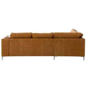 Juego de Sofás Modulares de Cuero Como de Diseño Moderno para Sala de Estar, Muebles de Lujo Inflables con Marco de Madera Ecológico de Dos Plazas - Product Image 6