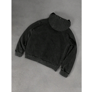 Invierno 2026, Sudadera con capucha transpirable de peso pesado personalizada, algodón pesado, nuevo diseño, las mejores sudaderas con capucha térmicas de gran tamaño para hombres, servicio OEM - Product Image 4