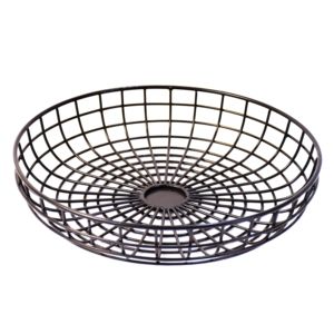 Panier à pain en métal poli or fabriqué à la main accessoire de cuisine de Style classique de luxe pour le rangement panier à pain décoratif - Product Image 6