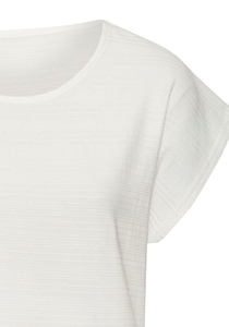 Camiseta lisa de moda para mujer, Camiseta holgada de poliéster 100% con estampado de longitud media y manga corta con cuello redondo para mujer - Product Image 2