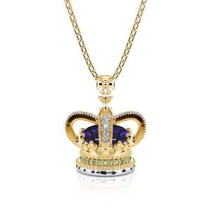 ชุดเครื่องประดับแฟชั่นมงกุฎเจ้าหญิงเจลูเลีย ทำจากเงินสเตอร์ลิง - Product Image 3