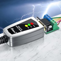 Cable convertidor de dispositivo de puerto serie DTECH DB9 0,5 M USB 2,0 a RS485/RS422 adaptador de Cable serie USB