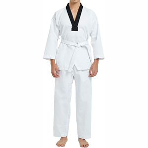 Nouvelle marque de vêtements d'arts martiaux unisexes au design personnalisé Equipement en coton décontracté classique et confortable Costumes et doboks de taekwondo - Product Image 4