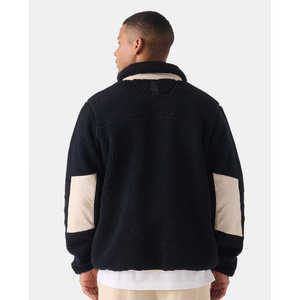 Chaqueta de lana polar para hombre, precio al por mayor, color y tamaño personalizados, chaqueta Sherpa de moda para hombre, superventas - Product Image 3