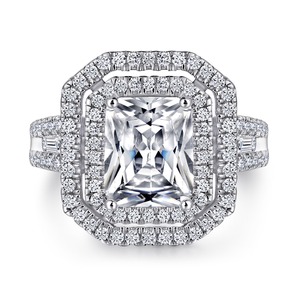 925 piedra sólida mejor diseñador mejor calidad joyería fina plata esterlina 925 hecha a mano piedra preciosa Topacio blanco anillo de regalo de boda - Product Image 1