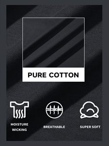 เสื้อยืดผ้าฝ้ายสำหรับผู้ชายเสื้อยืดออกกำลังกายเล่นกีฬาออกกำลังกายระบายอากาศได้ดี100% สำหรับยิมกำหนดโลโก้ได้เองสำหรับฤดูร้อน - Product Image 4