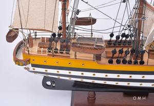 Handmade Amerigo Vespucci Painted L55 Ship <b>Model</b> <b>Wooden</b> Nautical Decor for Home From Vietnam for Wall Signs & <b>Wooden</b> Boxes - Product Image 3