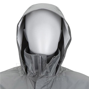 เสื้อแจ็คเก็ตกันลมสำหรับผู้ชายแฟชั่นปี 2024 คุณภาพสูงสำหรับฤดูหนาว กันน้ำ ระบายอากาศได้ดี บุด้วยโพลีเอสเตอร์ ผ้าเนื้อบางเบา คอตั้ง - Product Image 6