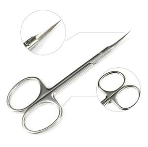 กรรไกรตัดเล็บแบบมืออาชีพกรรไกรตัดเล็บแบบละเอียดพิเศษใช้ได้ทั้งชายและหญิงใช้กรรไกรตัดเล็บตรงและโค้งทำโดยการดูแลชีวิต - Product Image 5