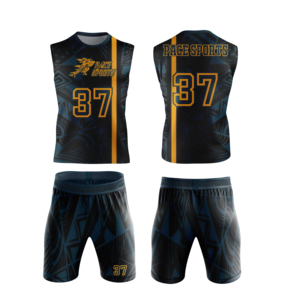 Maillots de football américain 7 contre 7 en gros 2026 pour jeunes, entièrement sublimés, compression, maillot 7v7 du Pakistan - Product Image 5