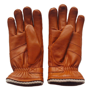 Gants en cuir légers de qualité supérieure en matière douce, faciles à porter, prix de gros pour les sports de plein air, gants avec logo personnalisé - Product Image 2