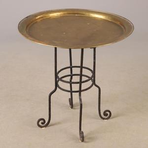 ถาดเสิร์ฟโลหะพร้อมขาตั้งแบบพับได้สีทองปรับขนาดได้สำหรับงานเลี้ยงในบ้านโรงแรม - Product Image 5