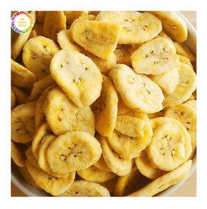 Chips de Plátano Secos Naturales, Dulces y Crujientes, Refrigerio de Fruta Saludable, Rebanadas de Plátano Crujientes, Aptos para Veganos, Calidad de Exportación al por Mayor - Product Image 1