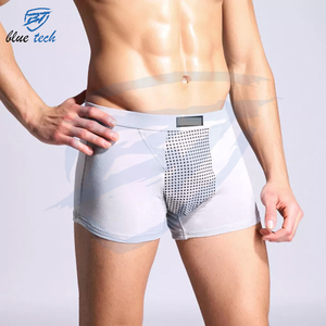 Breathable High-Rise Custom Color <b>Men's</b> <b>Underwear</b> with Custom Printed Design Seamless Ice Silk Quick Dry & Softness - Product Image 2