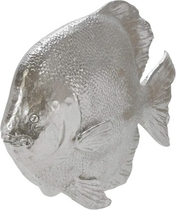 Charmante figurine de poisson en argent pièce maîtresse de table élégante pour la décoration intérieure bureau affichage cadeau pièce maîtresse de salon - Product Image 6