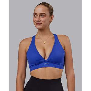 Sujetador deportivo de yoga para mujer Stamina, talla grande, copas D/DD/E, acolchado, elástico en cuatro direcciones, ligero, de algodón con estampado, tallas XS-XL - Product Image 3