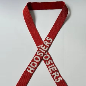 Haute qualité à la main perlé sac à main sangle sangle Gameday sac à main sangle dame sacs polyvalent décoratif ceinture accessoire de mode - Product Image 5