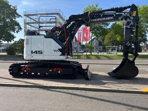 Mini pelle HIDROMEK HMK145LCSR avec composants principaux moteur et pompe comportant un cylindre hydraulique Hydac - Product Image 6