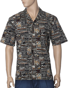 Chemise Homme Décontractée Imprimé Aloha Nouvelle Collection 100% Popeline de Coton Respirante Livraison Rapide avec quantité minimale de commande Bas - Product Image 4