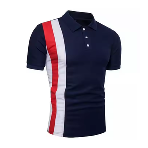 Polo de diseño único de talla grande para hombre recién llegado, Polo transpirable de secado rápido para hombre a la venta - Product Image 4