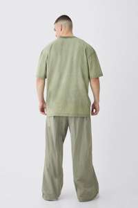 T-shirt oversize délavé à la pierre T-shirt personnalisé graphique votre conception Logo T-shirt vintage grande taille en coton épais vierge pour hommes - Product Image 3