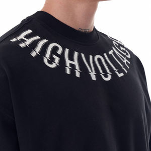 Haute Qualité Large Boxy Long Poids Lourd 100% Coton Surdimensionné Noir Blanc Respirant Séchage Rapide T-Shirt Personnalisable pour Hommes - Product Image 6