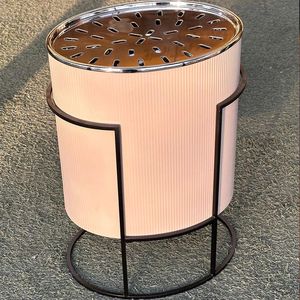 High Quality Corten Steel Firepit Outdoor Barbeque Party <b>Camping</b> Use Modern Black Powder Coated Freestanding <b>Portable</b> Style - Product Image 5