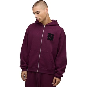 Sudaderas con Cremallera de Alta Calidad, Fabricantes, Corte Regular Personalizado, Felpa Francesa de Algodón, Ecológicas, Ropa de Calle de Invierno, Gruesas - Product Image 1