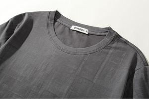 Venta al por mayor de Camisetas Personalizadas de alta calidad 100% algodón OEM impreso ropa en blanco siente la comodidad de la ropa de timbre de los hombres - Product Image 4