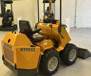 รถตักล้อยางขนาดเล็ก HONOR ASV 1.0 ตัน รุ่น Crawler Loader สำหรับงานไม้และงานหนัก พร้อมแรงยกสูง - Product Image 1