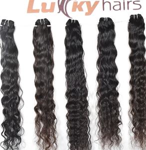 Doble trama cutícula alineada indio vietnamita paquetes crudos 1B Natural HD encaje suelto onda profunda rizo estilos crudo indio vietnamita - Product Image 3