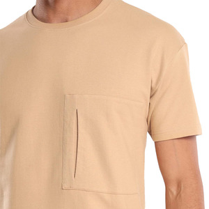 Camiseta transpirable de algodón 100% para hombre de color tostado hecha a medida con pantalones informales conjunto a la venta de SPORTAR Int - Product Image 2