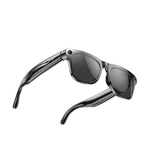 Óculos inteligentes para câmera HD com tradutor AI Áudio <span class=keywords><strong>Bluetooth</strong></span>, controle de voz e conversão de idioma em tempo real - Product Image 4
