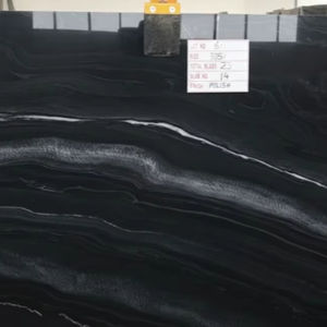 Dalles et carreaux de marbre noir de carbone naturel indien avec des veines blanches, design moderne pour la salle à manger et l'intérieur - Product Image 1