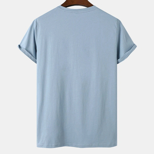 Le Pakistan a fabriqué un t-shirt en tissu confortable Design unique T-shirt d'été pour hommes Design T-shirt à quantité minimale de commande bas - Product Image 2