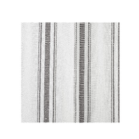Rideaux à œillets de luxe modernes en coton slub de qualité supérieure, personnalisés, économiques, rouge et blanc, style ferme, occultation totale de la lumière, résistants à l'eau